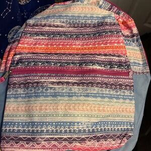 Moda West Kids Multicolor Backpack Padded Straps with Large Front Zipper‎ Pocket